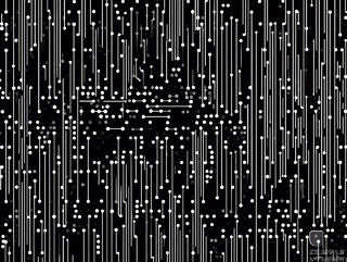 创意AI科技电路纹理线条场景